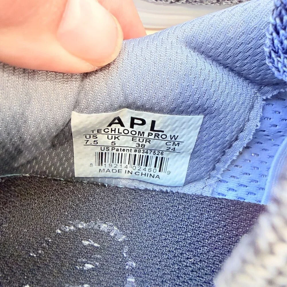 APL Women’s TechLoom Pro Running Shoes, two tone gray, Size 7.5